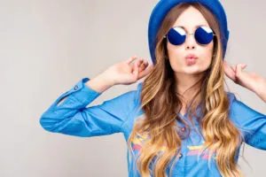 Fashionable woman