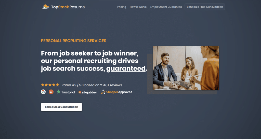 topstack resume personal recruiting